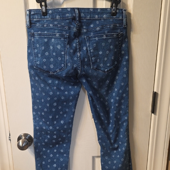 GAP Blue Floral Skinny Jeans - Picture 5 of 5